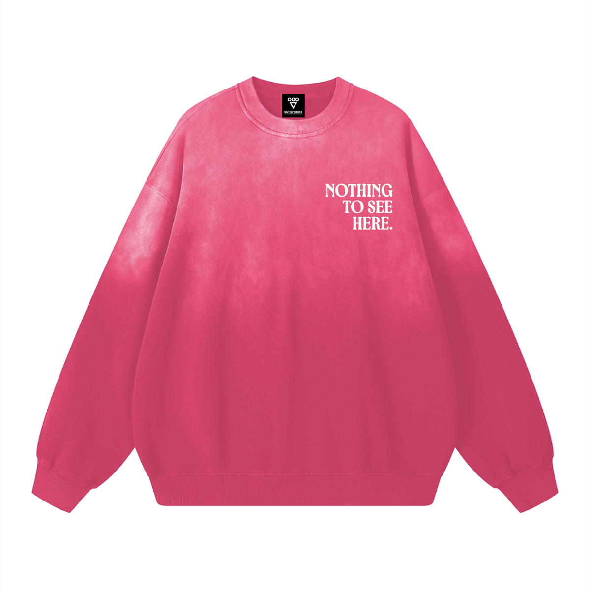redacted - crew neck