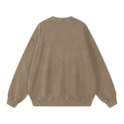 scripted chaos - crew neck