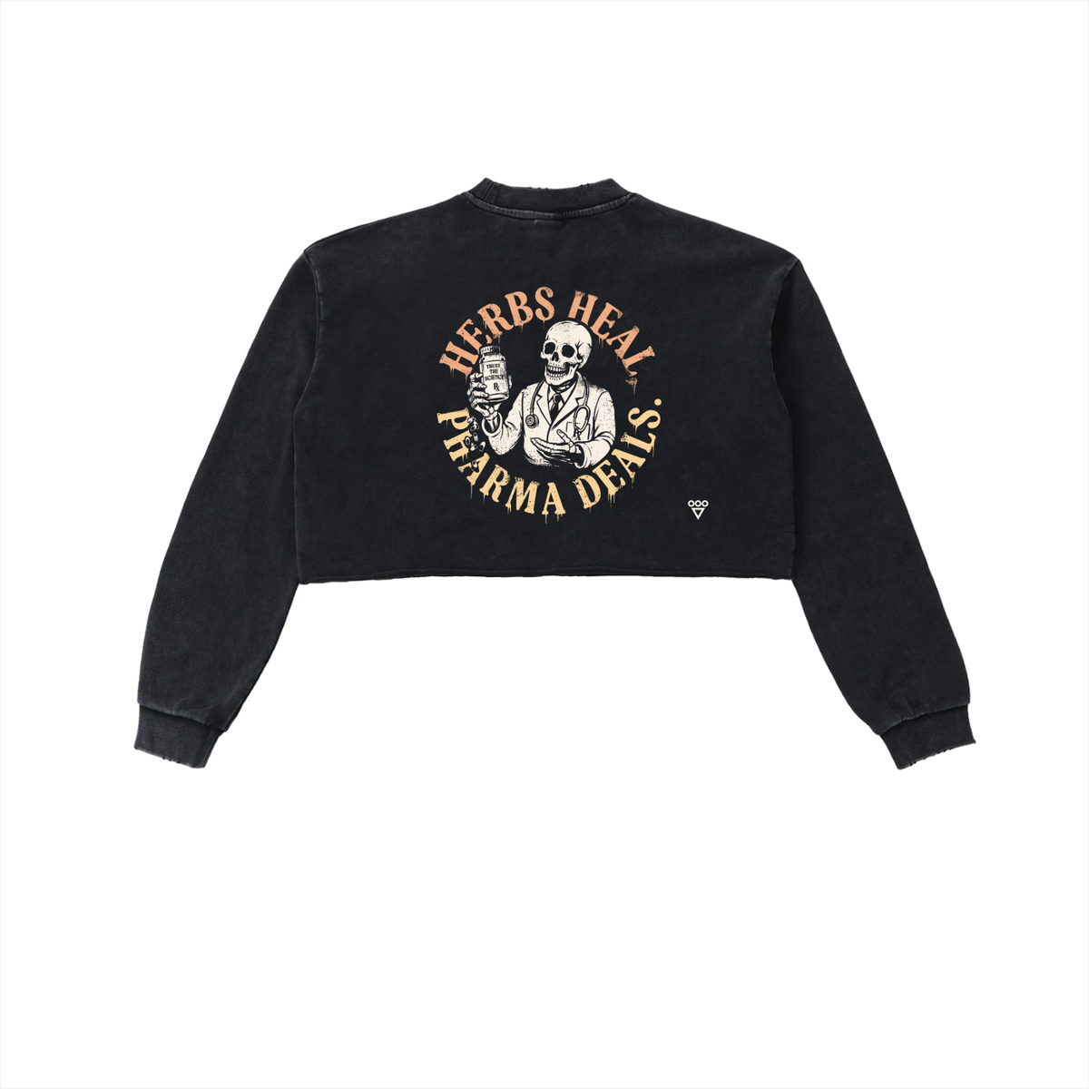 pharma deals - crop crew neck