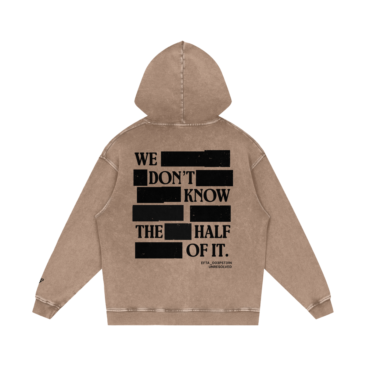 redacted - hoodie
