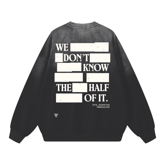redacted - crew neck