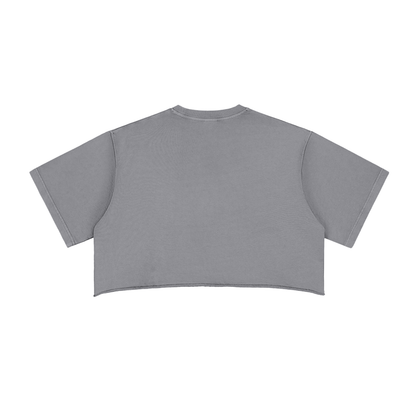 cross my heart - crop tee