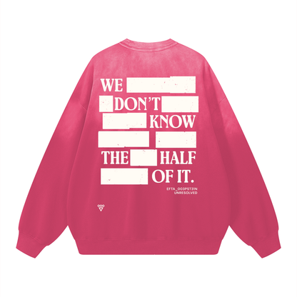 redacted - crew neck