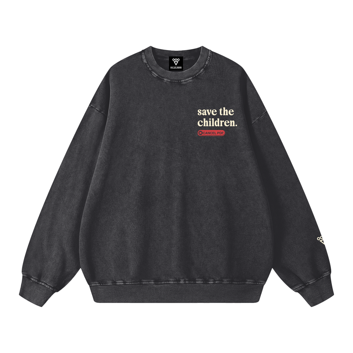 guest check - crew neck
