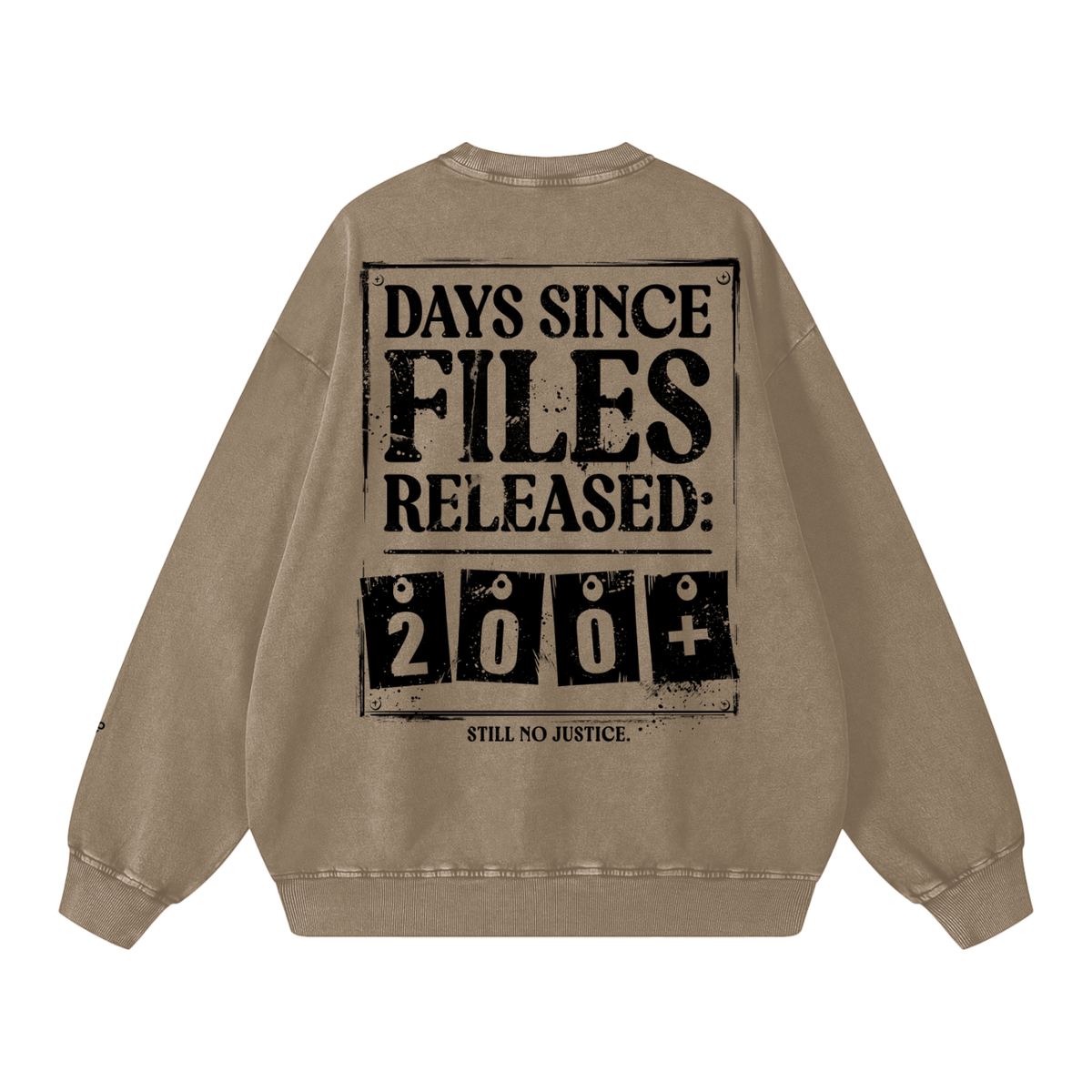 days since - crew neck