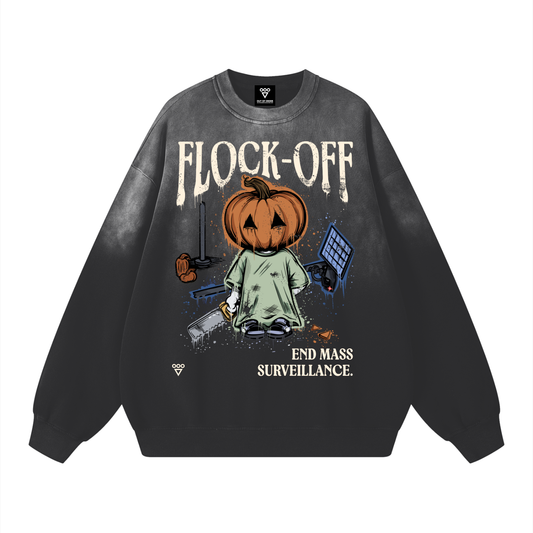 flock off - crew neck