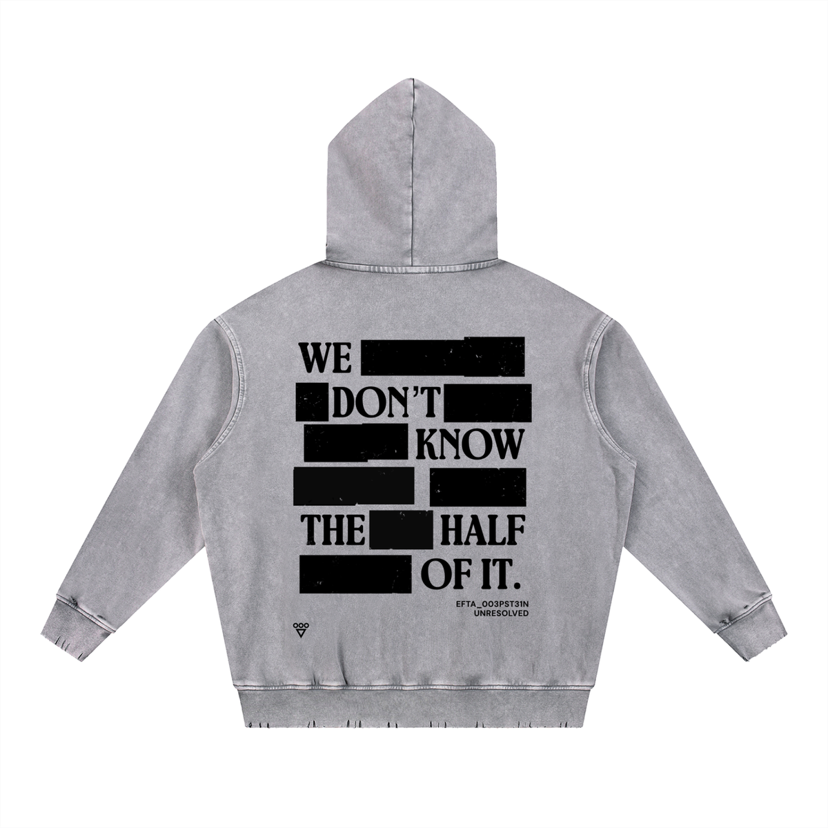 redacted - hoodie