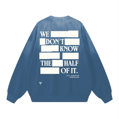 redacted - crew neck
